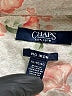 Chaps 100% Cotton Floral Ivory Long Sleeve Blouse Size XL - photo 7