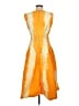 MSGM Tie-dye Orange Cocktail Dress Size M (estimated) - photo 2
