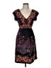 ECI Paisley Black Cocktail Dress Size 6 - photo 1