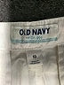 Old Navy 100% Cotton Solid Ivory Casual Pants Size 10 - photo 7