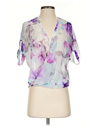 Jennifer Lopez Short Sleeve Blouse (view 1)