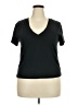 Universal Thread Black Short Sleeve T-Shirt Size XXL - photo 1