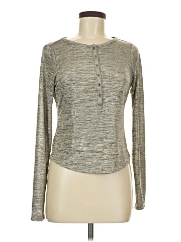 Pilcro Long Sleeve Henley (view 1)