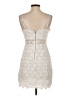 Aqua 100% Polyester Ivory Cocktail Dress Size S - photo 2