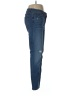 White House Black Market Hearts Blue Jeans Size 8 - photo 4