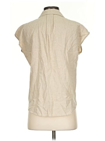 T Tahari Sleeveless Button-Down Shirt (view 2)