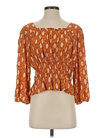 Haute Hippie 3/4 Sleeve Blouse (view 1)