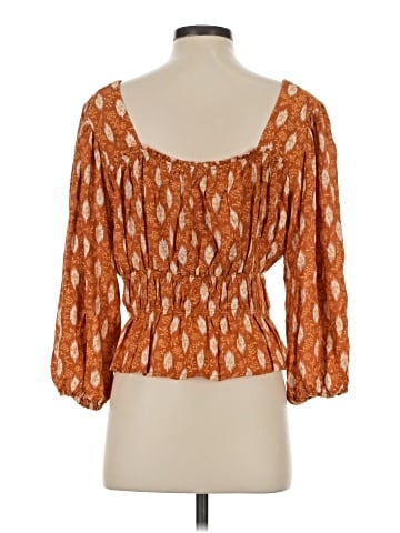Haute Hippie 3/4 Sleeve Blouse (view 2)