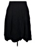 Zozo Solid Black Casual Skirt Size 2X - photo 1