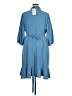 Standards & Practices 100% Polyester Blue Cocktail Dress Size 1X - photo 2
