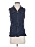 Merona 100% Lyocell Blue Denim Vest Size XS - photo 1