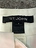 St. John Solid White Ivory Dress Pants Size 4 - photo 7