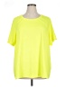 Catherines Yellow Active T-Shirt Size 1X Petite - photo 1
