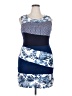 Desigual Graphic Blue Cocktail Dress Size XXL - photo 1