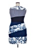 Desigual Graphic Blue Cocktail Dress Size XXL - photo 2