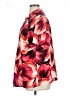 Catherines Tropical Red Short Sleeve Blouse Size 1X Petite - photo 5