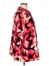 Catherines Tropical Red Short Sleeve Blouse Size 1X Petite - photo 4
