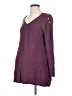 Seraphine Purple Pullover Sweater Size Sm Maternity - photo 1