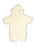 Unbranded 100% Polyester Ivory Snow Pants With Bib Size 0-3 mo - photo 1