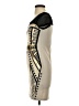 Ginger G. Graphic Gold Cocktail Dress Size S - photo 5
