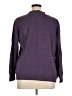 SONOMA life + style 100% Cotton Purple Pullover Sweater Size 1X - photo 2