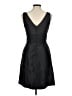 JS Boutique 100% Polyester Solid Black Cocktail Dress Size 8 - photo 2