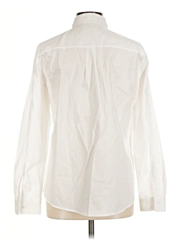 Ann Taylor LOFT Outlet Long Sleeve Button-Down Shirt (view 2)