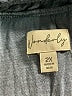 wonderly Blue 3/4 Sleeve Blouse Size 2X - photo 7