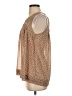 Esley 100% Polyester Tan Sleeveless Blouse Size S - photo 5