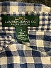 Lauren Jeans Co. Checkered-gingham Blue Long Sleeve Button-Down Shirt Size L - photo 7