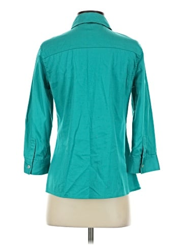 Additions by Chico's 3/4 Sleeve Button-Down Shirt (view 2)