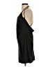 Topshop 100% Polyester Solid Black Cocktail Dress Size 2 - photo 5