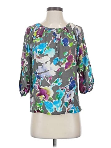 Tommy Bahama 3/4 Sleeve Silk Top (view 1)