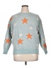 Unbranded Stars Blue Pullover Sweater Size XL (estimated) - photo 1