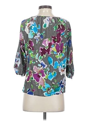 Tommy Bahama 3/4 Sleeve Silk Top (view 2)