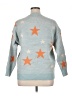 Unbranded Stars Blue Pullover Sweater Size XL (estimated) - photo 2