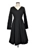 Assorted Brands Solid Black Casual Dress Size S - photo 1