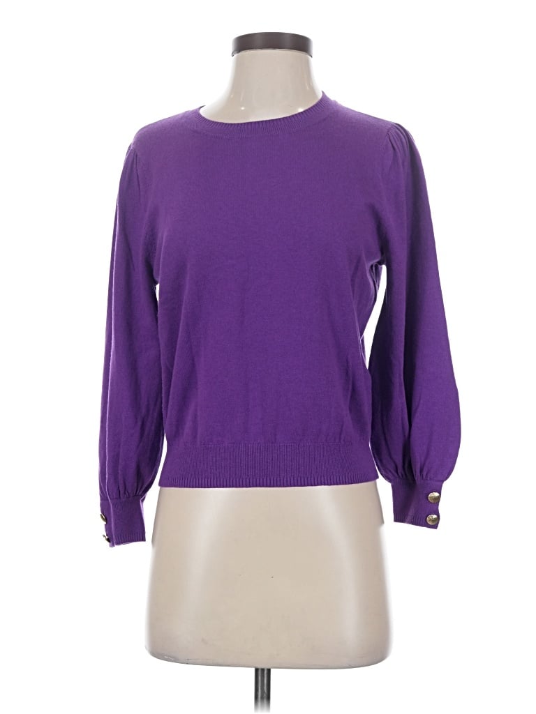 Pre-owned Lk Bennett Pullover Sweater In Purple