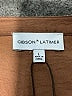 Gibson Latimer 100% Polyester Brown Long Sleeve Blouse Size L - photo 7