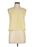 Elodie Yellow Sleeveless Top Size L - photo 1