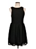 Kimchi Blue 100% Polyester Solid Black Cocktail Dress Size L - photo 1