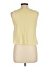 Elodie Yellow Sleeveless Top Size L - photo 2