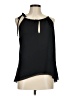 Veronica M. 100% Polyester Black Sleeveless Blouse Size M - photo 1