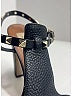 Valentino Garavani 100% Leather Gray Sandals Size EU 37 1/2 - photo 4