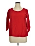 By & By Red 3/4 Sleeve Top Size XL - photo 1
