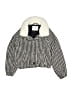 Old Navy 100% Polyester Checkered-gingham White Snow Jacket Size S (kids) - photo 1