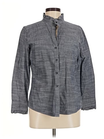 Banana Republic Factory Store Long Sleeve Button-Down Shirt (view 1)