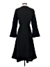 L.K. Bennett 100% Polyester Solid Black Casual Dress Size 4 - photo 2