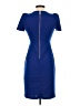 Calvin Klein Solid Blue Cocktail Dress Size 2 (petite) - photo 2