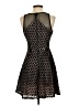 B. Smart 100% Polyester Argyle Black Cocktail Dress Size 5 - 6 - photo 2